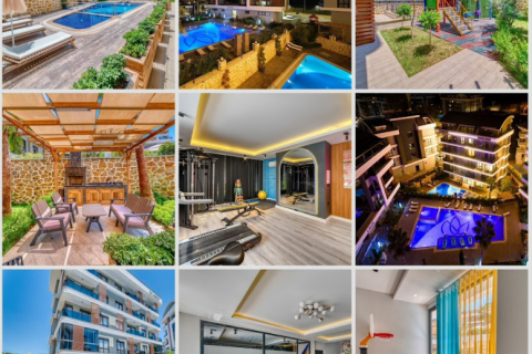 5 rooms Apartment in Oba, Turkey No. 21417