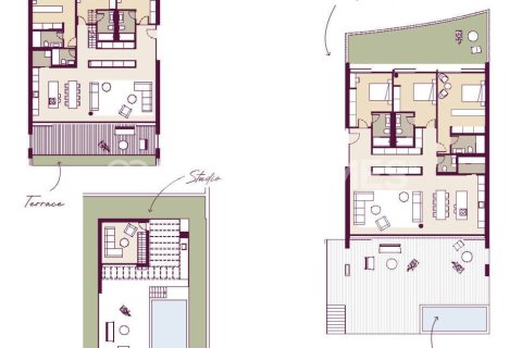 3 bedrooms Penthouse in Tan Xuan, Vietnam No. 91069 2