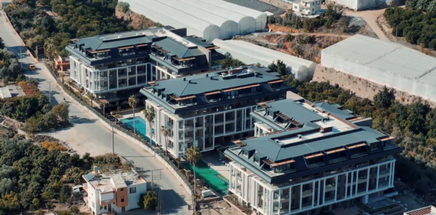 Квартира с 4 комнатами в Оба, Турция №122952