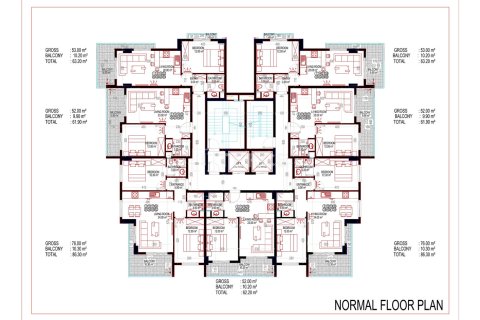 4 chambres Penthouse à Chau Lang, Vietnam No. 75536 16