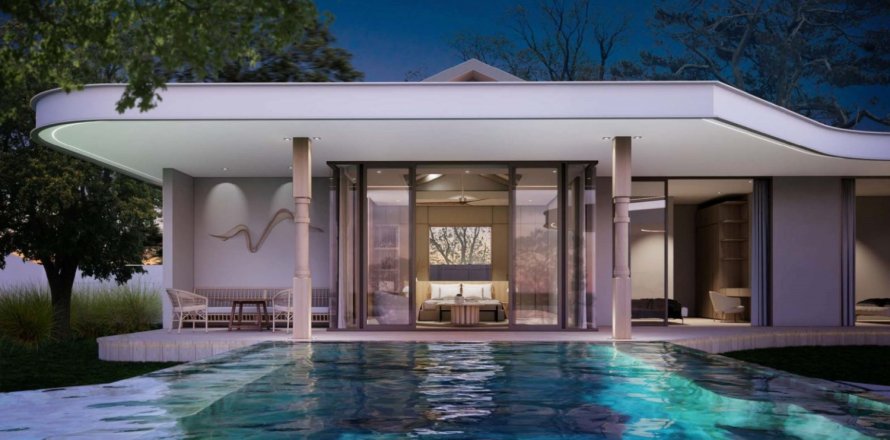 4 bedrooms Villa on the Phuket, Thailand No. 1772