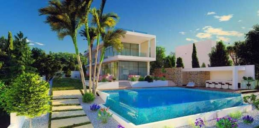 Вилла с 4 спальнями в Полис, Кипр №84437