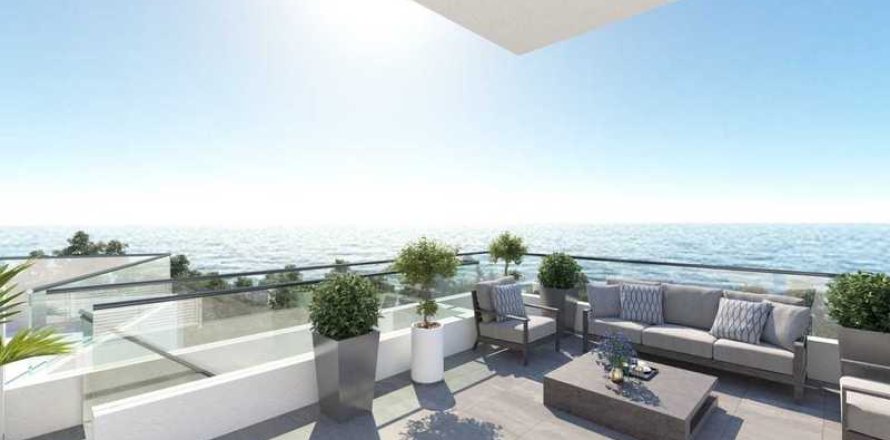 Пентхаус с 2 спальнями в Ларнака, Кипр №45617