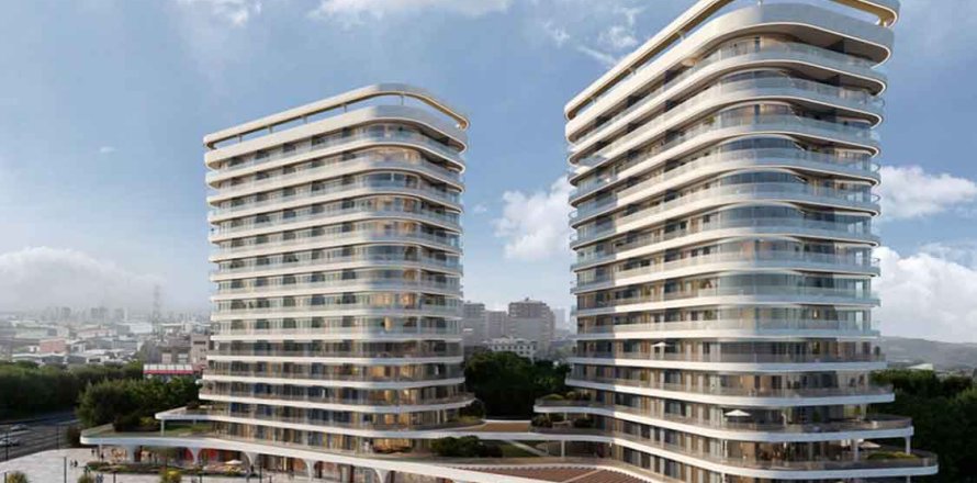 Квартира с 4 комнатами в Стамбул, Турция №126999