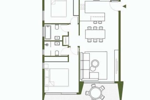 2 bedrooms Apartment in Germasogeia, Cyprus No. 34215 2