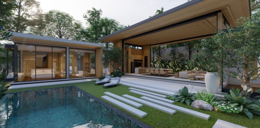 2 bedrooms Villa on the Phuket, Thailand No. 2090