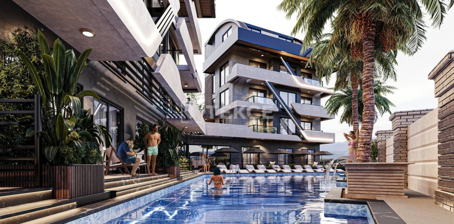 2 chambres Appartement à Alanya, Turkey No. 21062