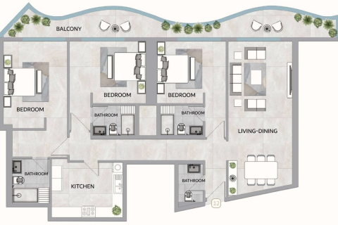 3 bedrooms Apartment in Bac Ninh, Vietnam No. 89210 5