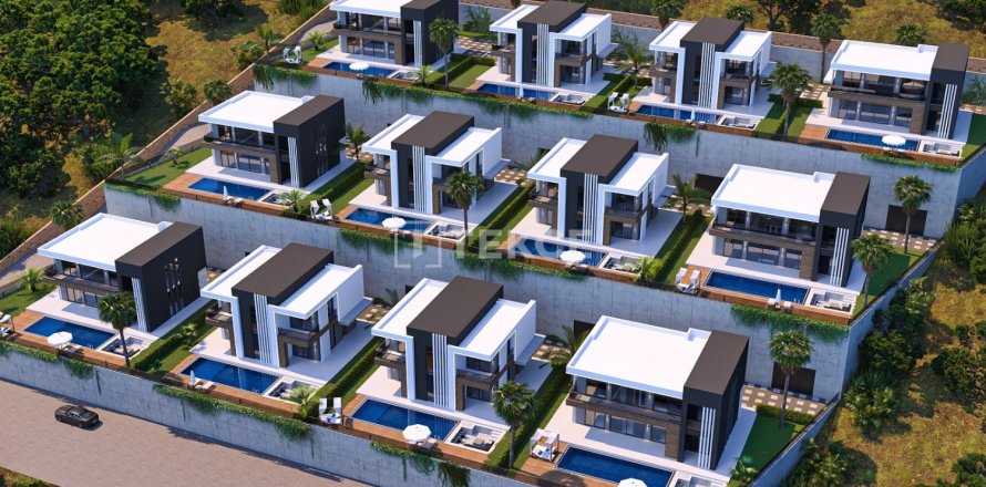 4 dormitorios Villa en Alanya, Turkey No. 66482