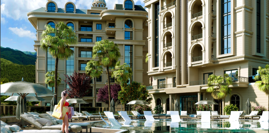 5 dormitorios Penthouse en Oba, Turkey No. 13709