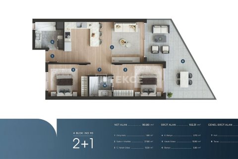 2 chambres Appartement à Bich Dong, Vietnam No. 75066 21