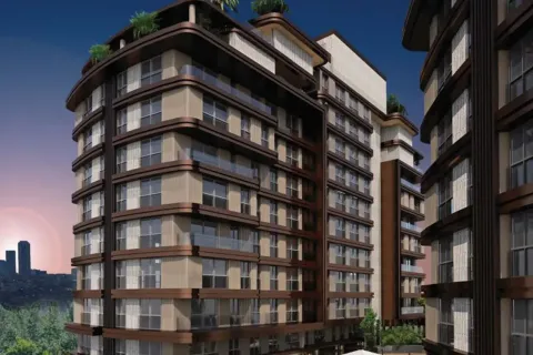 Квартира с 3 комнатами в Стамбул, Турция №99192