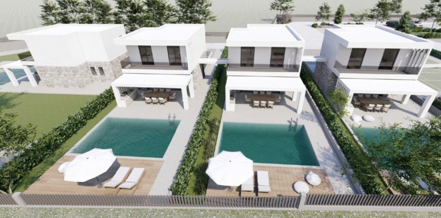 Дом с 3 спальнями в Халкидики, Греция №54683