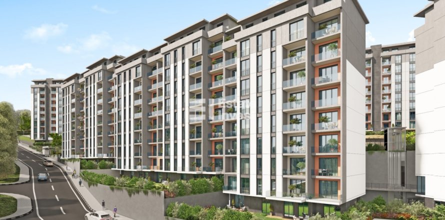 Квартира с 4 спальнями в Стамбул, Турция №115250