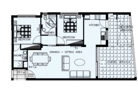 2 bedrooms Apartment in Germasogeia, Cyprus No. 74911 3