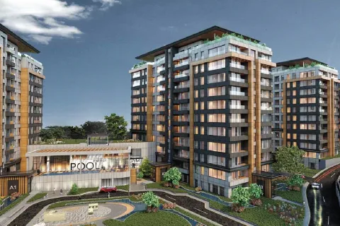 Квартира с 5 комнатами в Стамбул, Турция №92411