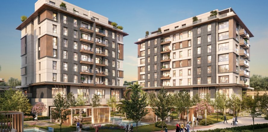 Квартира с 2 спальнями в Стамбул, Турция №114285