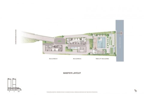 Кондоминиум  с 3 спальнями в Бангкок, Таиланд №98344 8