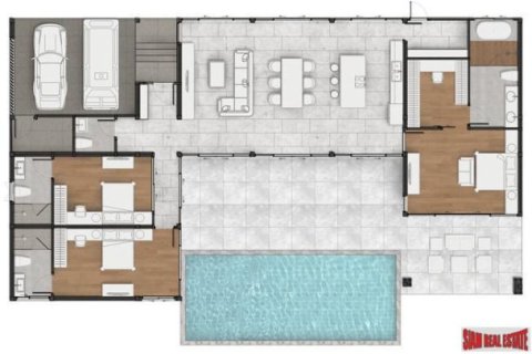 3 dormitorios Villa en Hua Hin, Thailand No. 96663 4