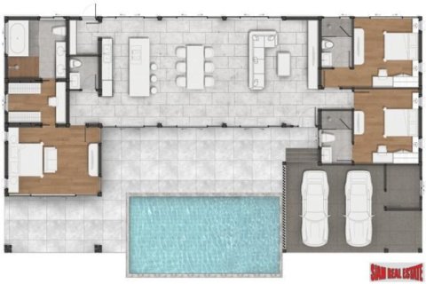 3 dormitorios Villa en Hua Hin, Thailand No. 96663 3