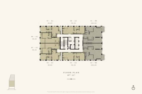 2 bedrooms Condo  in Bangkok, Thailand No. 2115 14