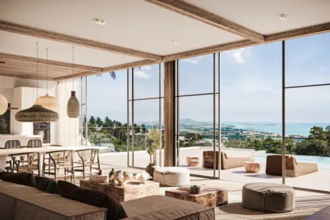 3 bedrooms Villa on the Chaweng Beach, Thailand No. 3184 4