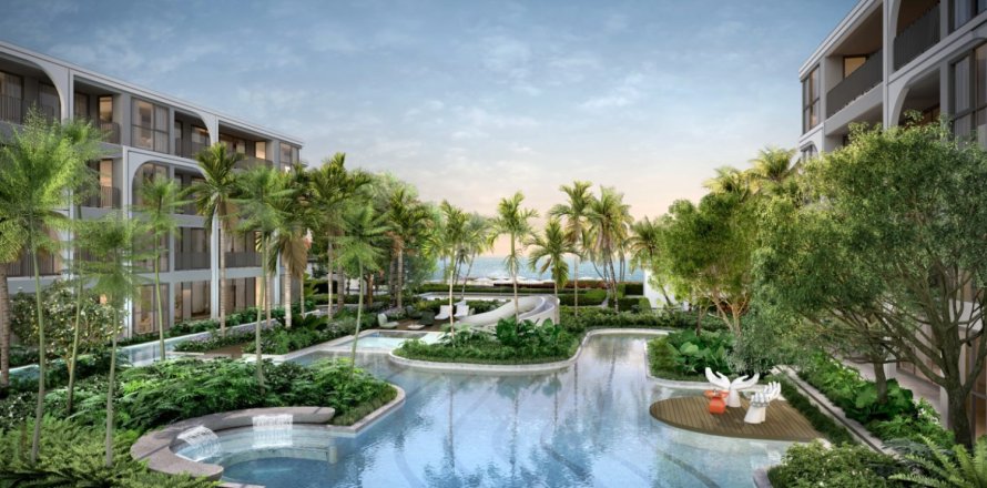 Кондоминиум  с 2 спальнями в Хуа Хин, Таиланд №1786