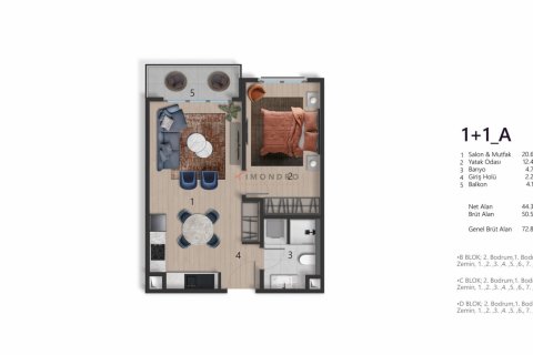 1 bedroom Apartment in Thuy Nguyen, Vietnam No. 80328 9