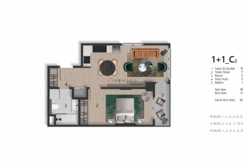 1 bedroom Apartment in Thuy Nguyen, Vietnam No. 80328 14