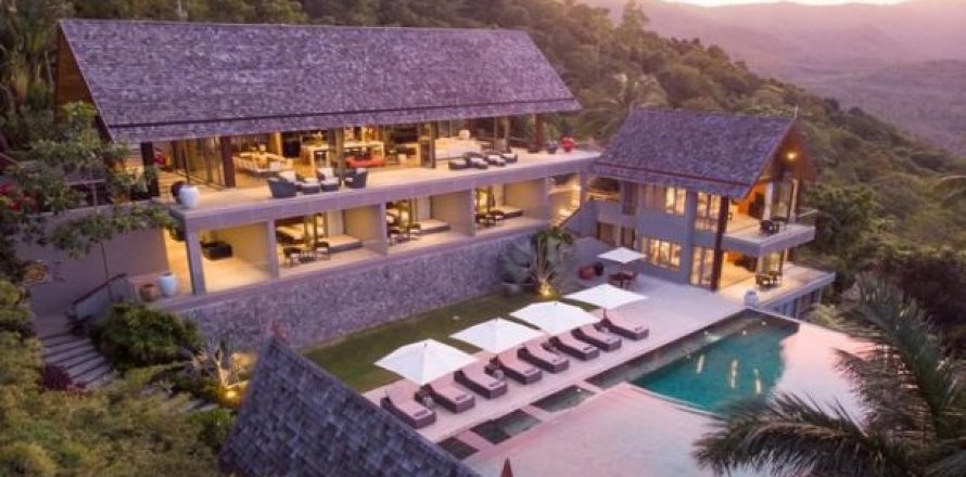 6 bedrooms Villa on the Ko Samui, Thailand No. 96161