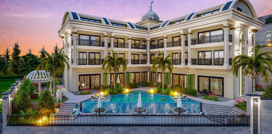 2 dormitorios Apartment en Alanya, Turkey No. 54056