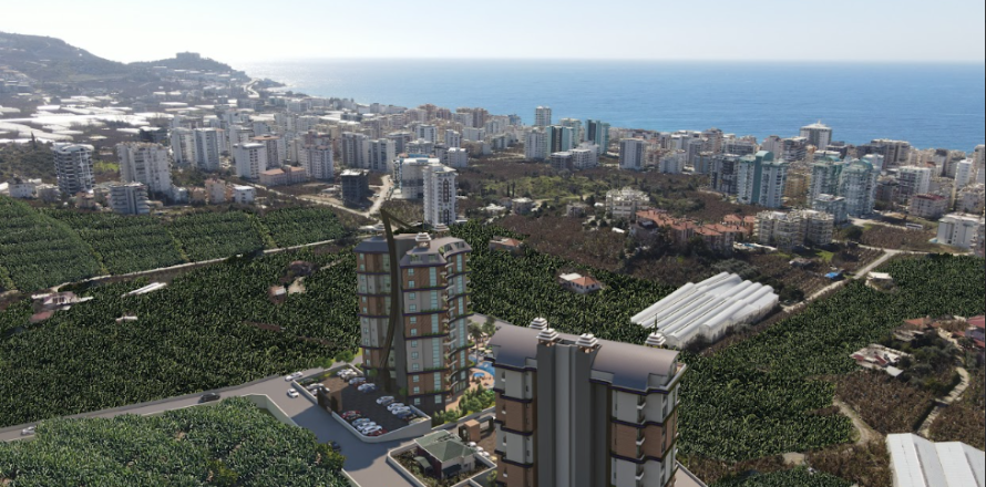 2 chambres Penthouse à Mahmutlar, Turkey No. 13495