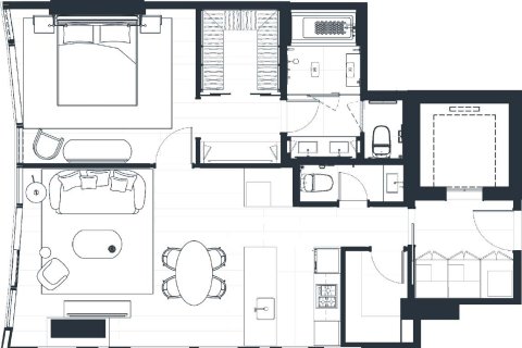 1 bedroom Condo  in Bangkok, Thailand No. 322 7