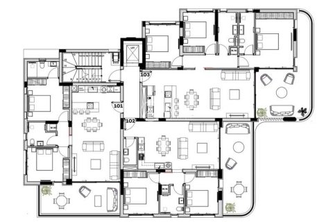 3 bedrooms Apartment in Germasogeia, Cyprus No. 64174 13