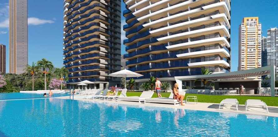 2 dormitorios Apartment en Benidorm, Spain No. 111297