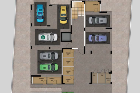 Квартира с 3 спальнями в Лимассол, Кипр №74912 5