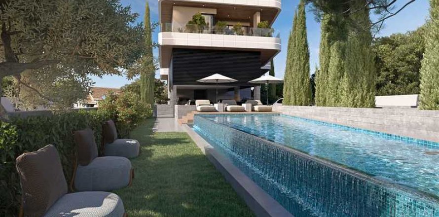 Квартира с 2 спальнями в Лимассол, Кипр №101866