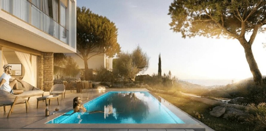 Вилла с 4 спальнями в Лимассол, Кипр №105485