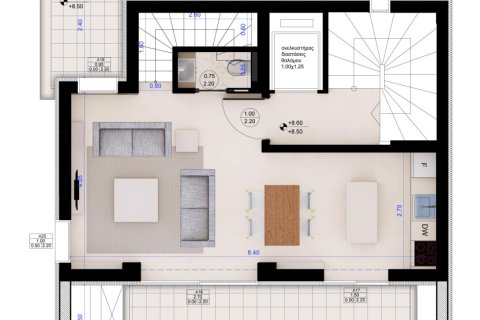 2 chambres Duplex à Kalamaria, Greece No. 118065 4