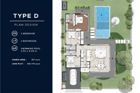 3 bedrooms Villa in Nai Yang, Thailand No. 96740 12