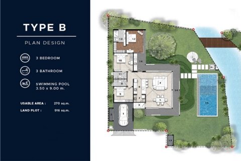 3 bedrooms Villa in Nai Yang, Thailand No. 96740 10