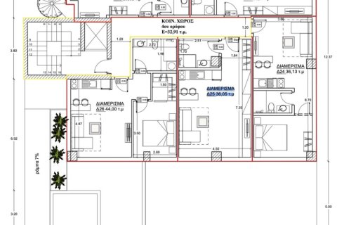 1 dormitorio Apartment en Piraeus, Greece No. 109416 1