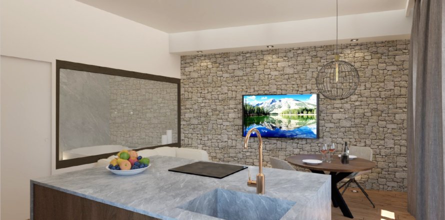 Квартира с 1 спальней в Тинь, Франция №100033