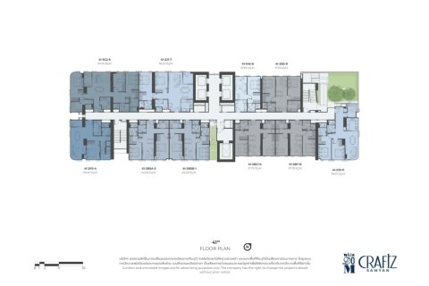 2 chambres Copropriété  à Bangkok, Thailand No. 1855 14