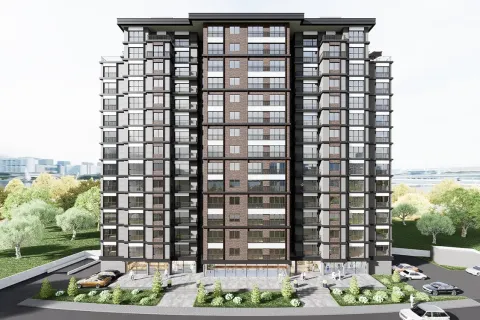 Квартира с 2 комнатами в Стамбул, Турция №110423