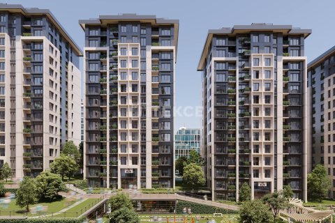 Квартира с 3 спальнями в Стамбул, Турция №123693
