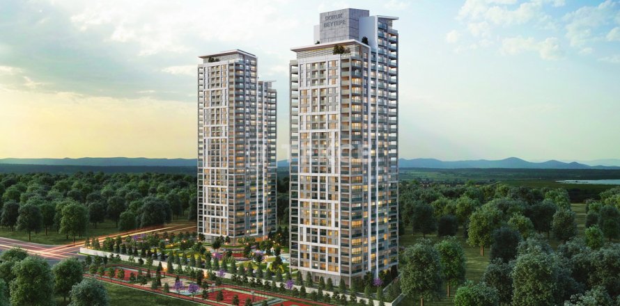 Квартира с 4 спальнями в Анкара, Турция №20773