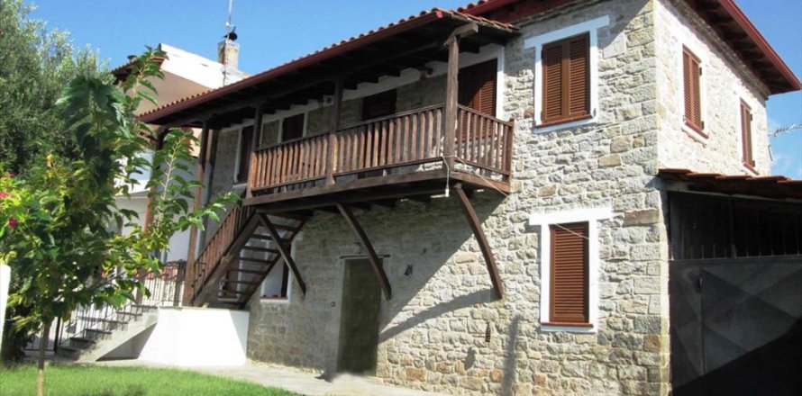 Дом с 3 спальнями в Халкидики, Греция №59411