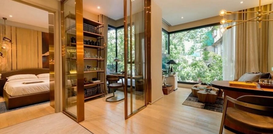 Кондоминиум  с 1 спальней в Бангкок, Таиланд №417