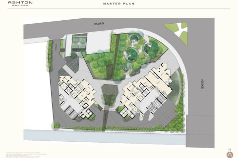 Кондоминиум  с 1 спальней в Бангкок, Таиланд №417 6